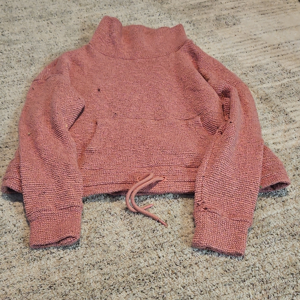 Reflex Dusty Rose Cowl Neck Sweater